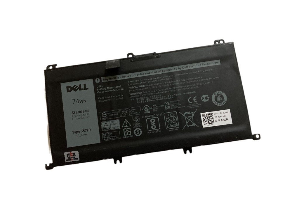 Dell İnspiron 15-7000 7566 7567 P65F Notebook Batarya 357f9 KR-071JF4