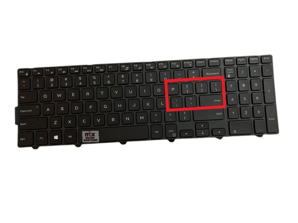 Dell Inspiron 17 5758 5755 5759 P28E Notebook Işıklı Klavye CN-0G7P48