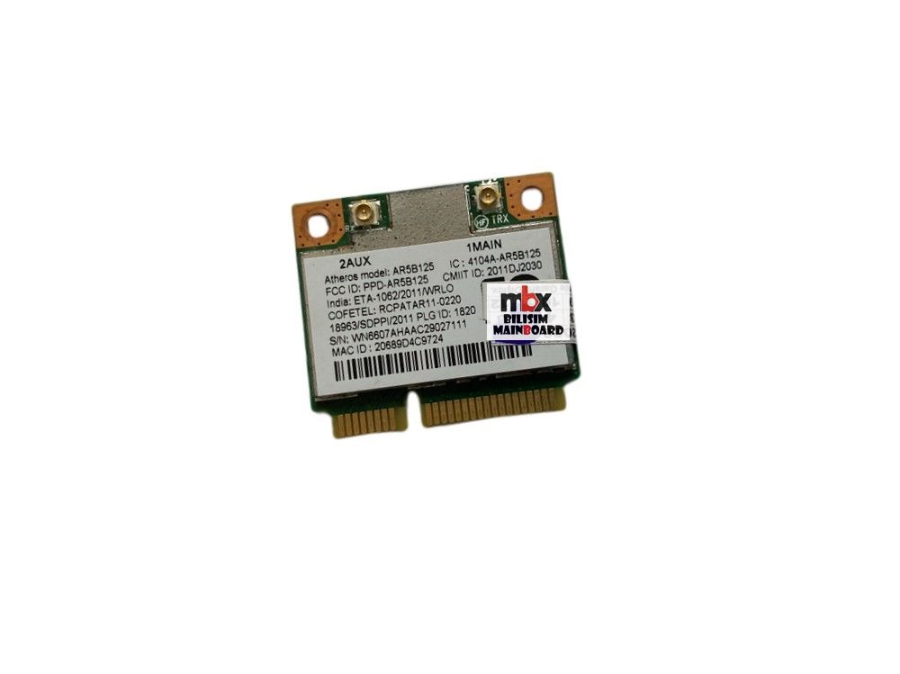 Acer Aspire E1-522 E1-522G Ms2372 Notebook Wifi Kartı ar5b195
