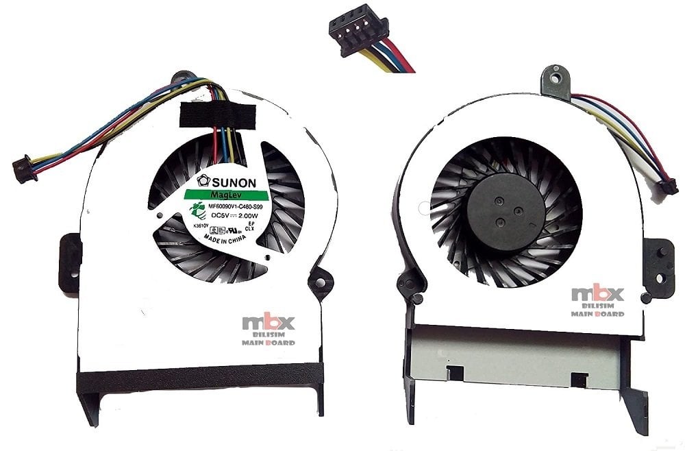 Orjinal Asus X55U X55V X55VD X55 X55A X55C Notebook Cpu Fan 13GN0O1AM010