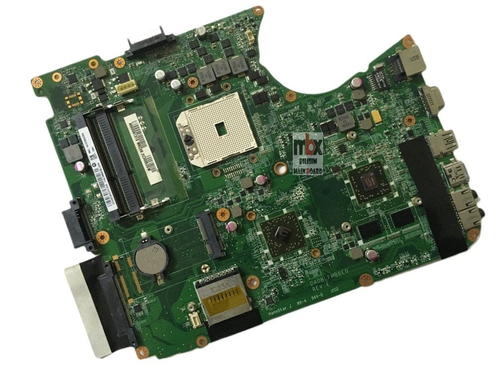 Toshiba L750 L755 L755D L750D A000081230 Notebook Anakart DA0BLFMB6E0