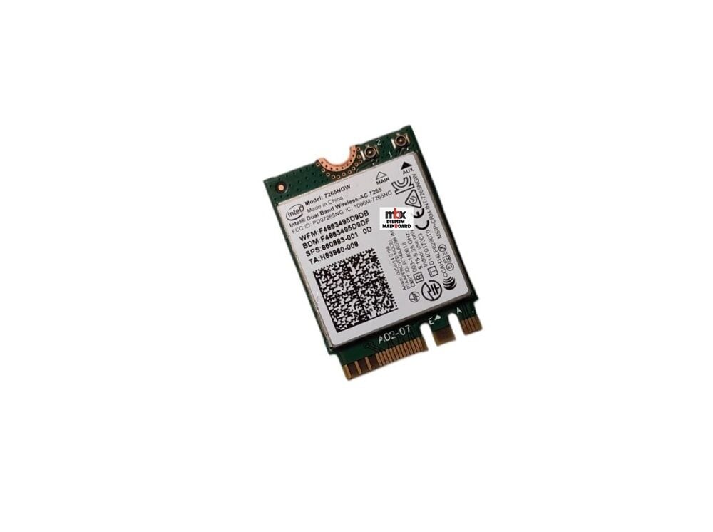 Hp Pavilion 15-CC 15-CD 15T-CC 15Z-CD 15-CC106NT Orijinal Wifi Ağ Kartı 860883-001