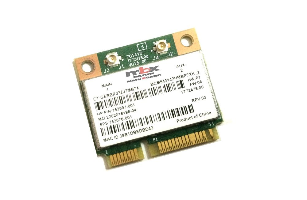 Orjinal Hp 15-P Wifi Ağ Kartı 752597-001