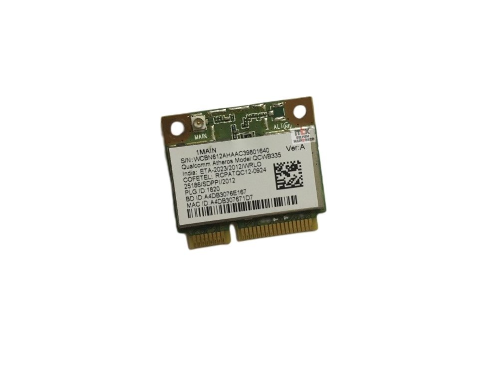 Acer Aspıre E1 E1-510 E1-570 E1-531 E1-532 E1-552 E1-572G E1-530 E1-530G Z5WE3 Z5WE1 Notebook Wifi Kartı QCWB335