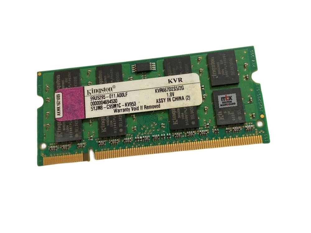 Kingston Ddr2 2gb Notebook Ram KVR667D2S5 2G 1.8V