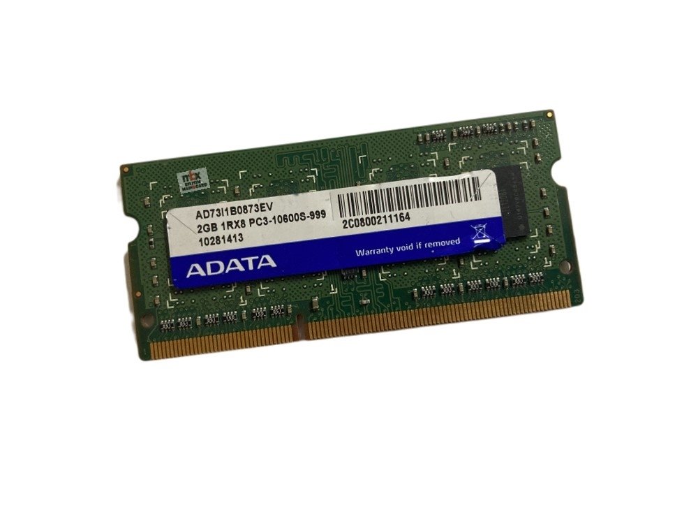Adata Ddr3 2Gb Notebook Ram pc3-10600s-999