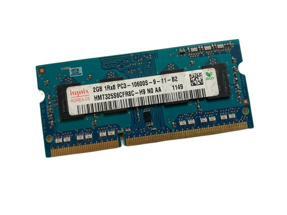 Hynix Ddr3 2Gb Notebook Ram PC3-10600S-9-11-B2