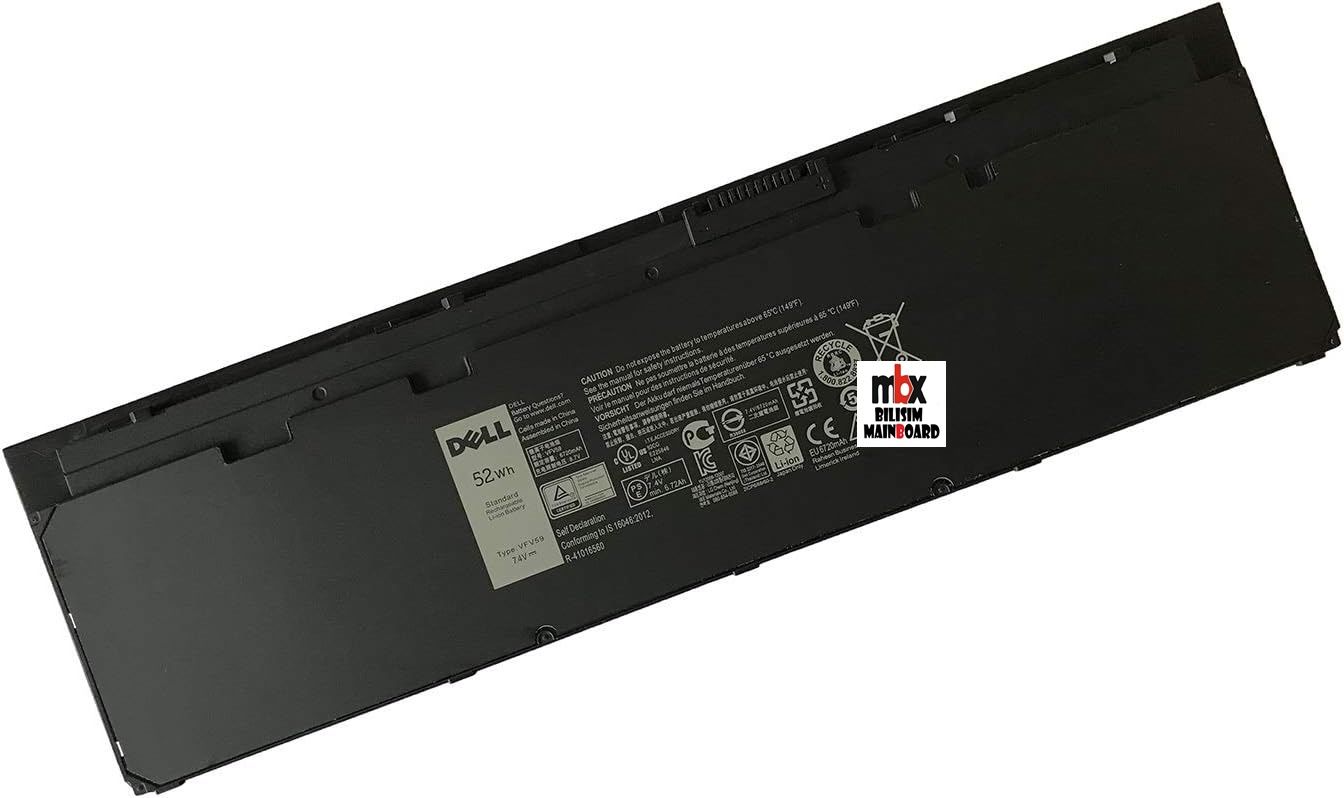 DELL Latitude E7250 E7240 VFV59 WD52H KWFFN J31N7 451-BBFW 451-BBFX GD076 GVD76 HJ8KP NCVF0 Batarya Pil