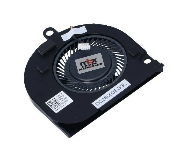 Dell Latitude E5550 5550 P37F CN-04Y9H9 Notebook Cpu Sogutucu Cooling Fan DC28000EGSL