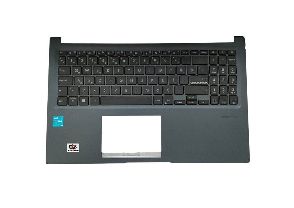 13N1-EDA0201 Asus Vivobook F1502 F1502ZA Orijinal Üst Kasa Klavye Kasa 13N1-EDA0201
