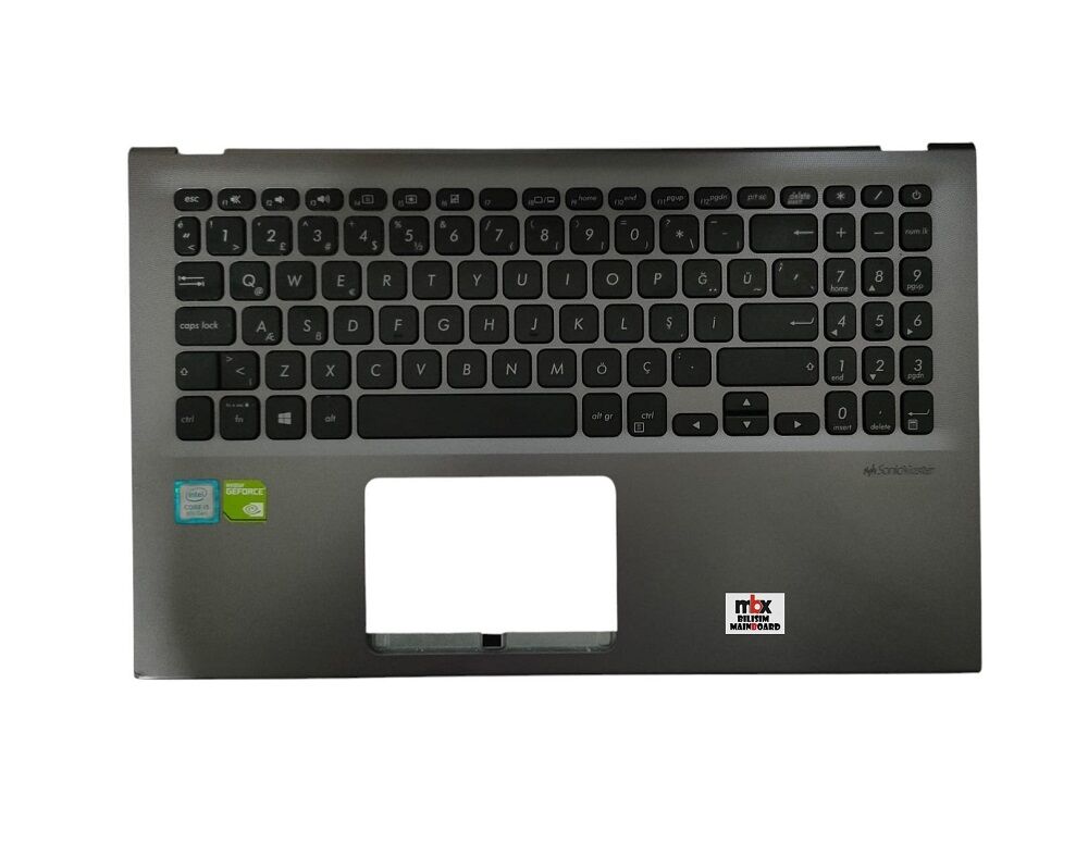 Asus X512UA Orijinal Üst Kasa Klavye Kasa 13N1-6TA0811 13NB0KA3AP0311