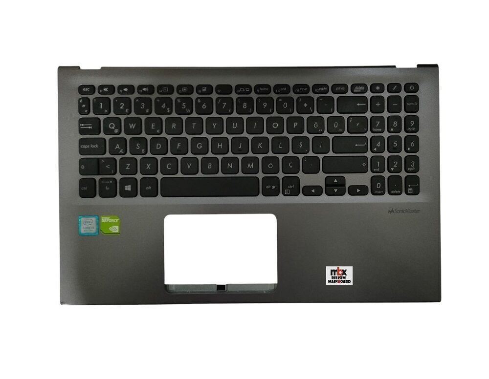13NB0KA3AP0311 Asus X512UA Orijinal Üst Kasa Klavye Kasa 13NB0KA3AP0311