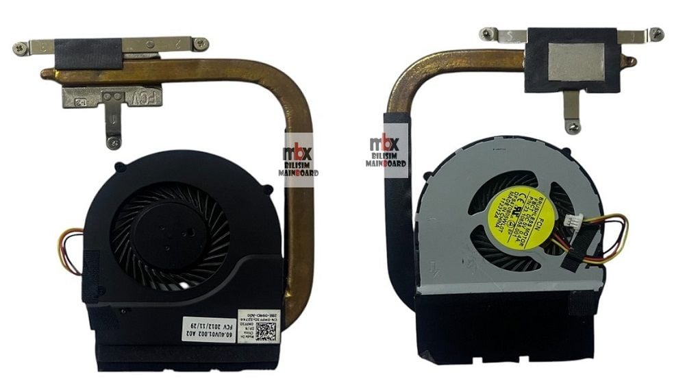 Dell İnspiron 14Z 5423 14z-5423-8586 P35G 60.4UV01.002 CN-0MPF3D Notebook Sogutucu Heatsink Cpu Fan