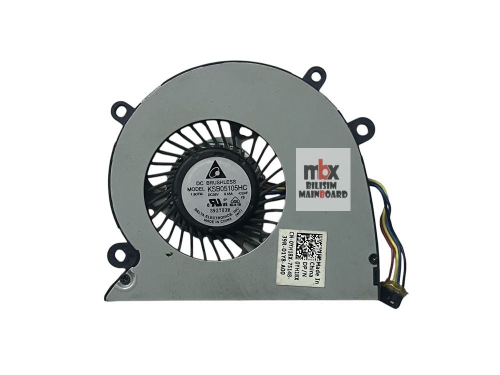 Dell Latitude 6430U P36G P36G001  KSB05105HC CN-0YH18X Orijinal Fan