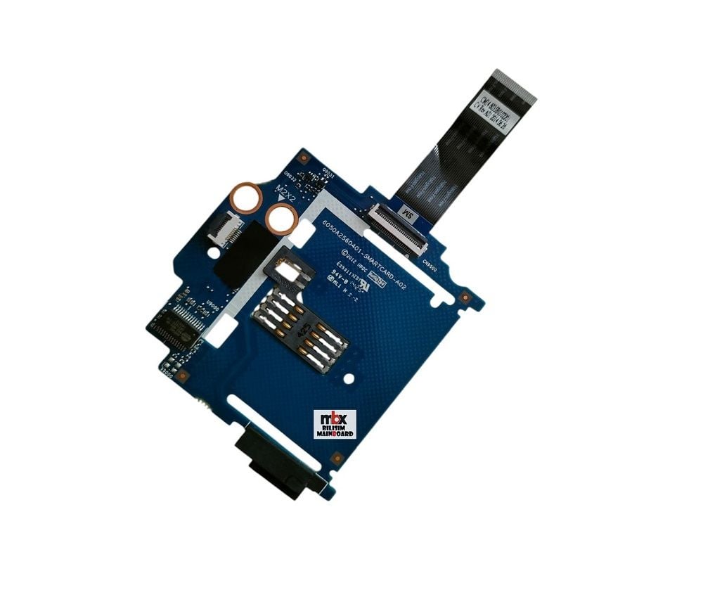 Hp EliteBook 840 G1 845 G1 740 G1 745 G1 Orijinal Smart Card Reader Board Flex 6050A2560401 6050A2637701
