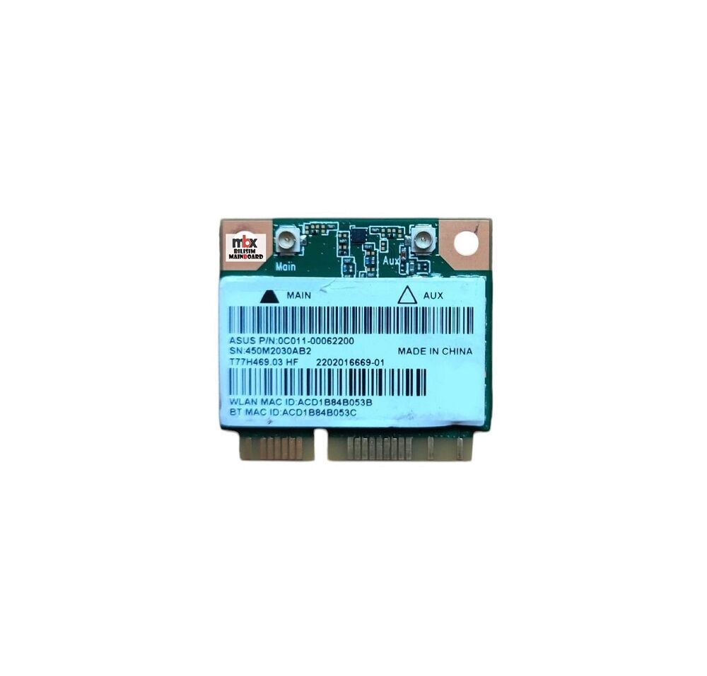 Asus Tp300 Tp300la Tp300lj Tp300ua Tp300ld Orijinal Wifi Ağ Kartı 0C011-00062200