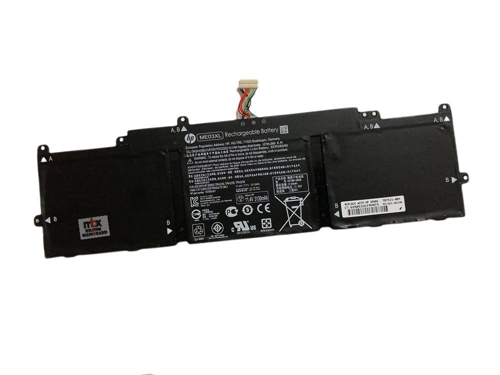 Hp Stream X360 13c-100nt Batarya ME03XL