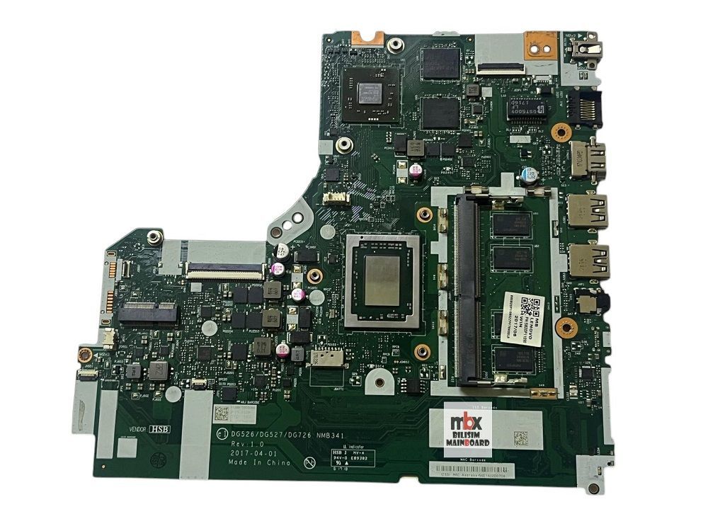 Lenovo Ideapad 320-15ABR 80XS 320-17ABR Anakart DG526/DG527/DG726 NMB341 REV:1.0