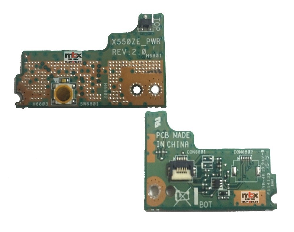 Orjinal Asus X550ZE X550Z X550D Notebook Power Tetik Butonu X550ZE_PWR REV:2.0