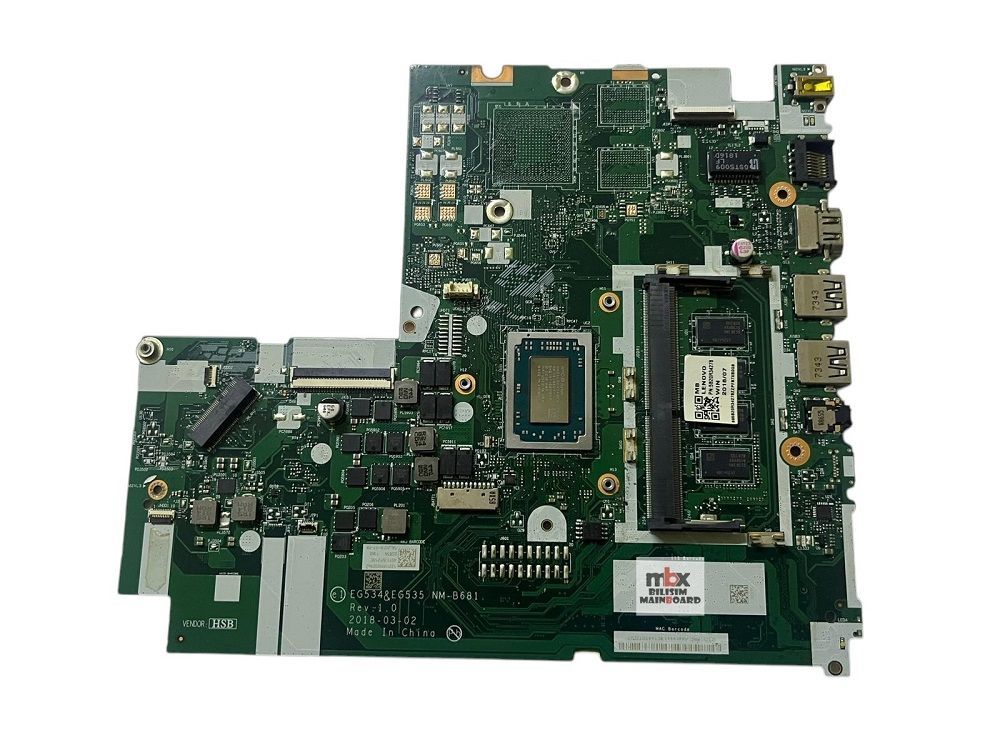 EG534 EG535 NM-B681 Lenovo İdeapad 330-15ARR 330 TOUCH-15ARR AMD RYZEN 5 2500U Anakart EG534 EG535 NM-B681