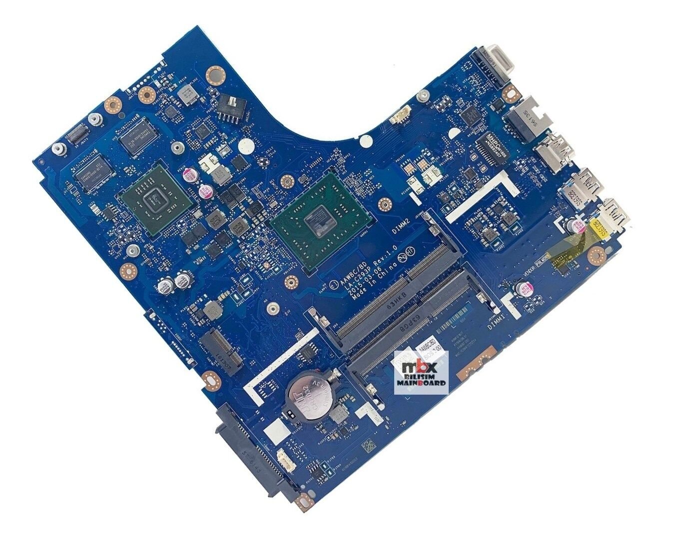 Lenovo B41-35 B51-35 AMD A8-7410 Notebook Anakart AAWBC/BD LA-C293P