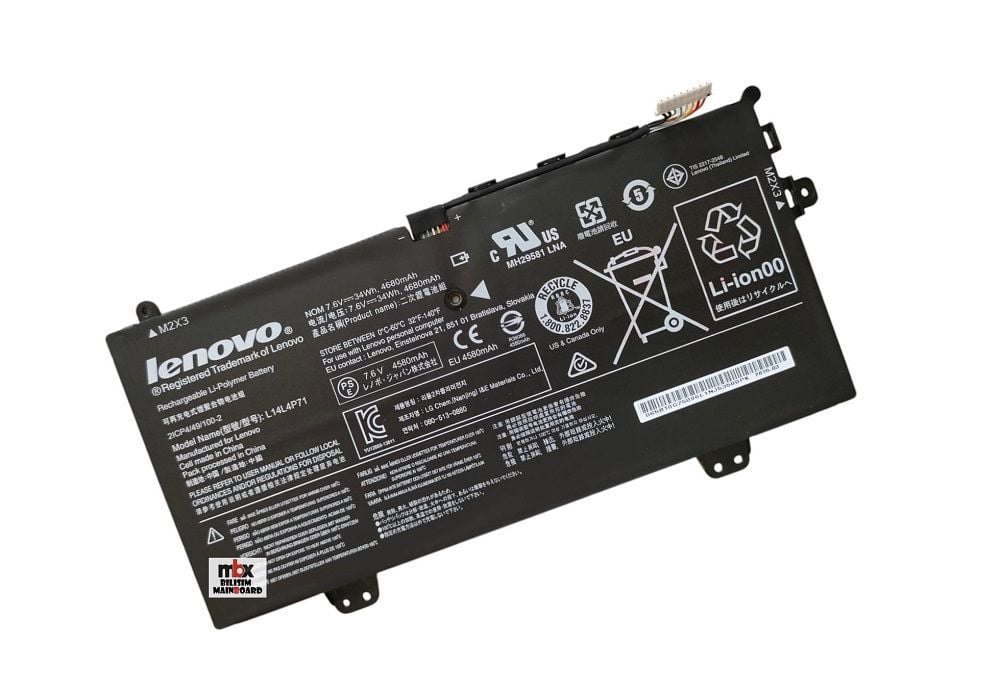 Lenovo Yoga 3 11 YOGA 700-11ISK YOGA 700-11 Orijinal Batarya Pili L14L4P71