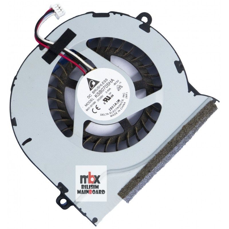 Samsung NP300 NP300E5A NP300E5C Notebook Soğutucu Cpu Fan BA31-00108A