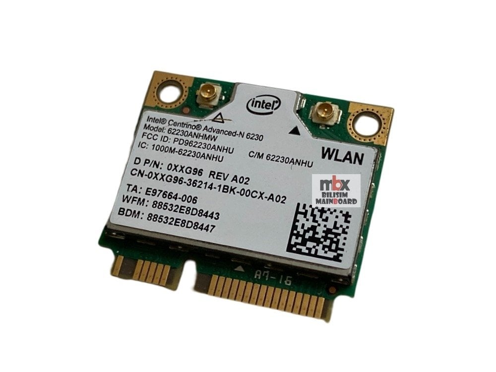 Dell XPS 14Z 14ZXPS 14Z-L412Z P24G Notebook Wifi Ağ Kartı CN-0XXG96 0XXG96 62230ANHMW
