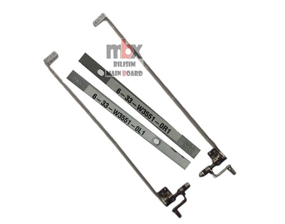 Orjinal Monster Abra A5 V1.1 Notebook Menteşe 6-33-W3551-0R1 6-33-W3551-0L1