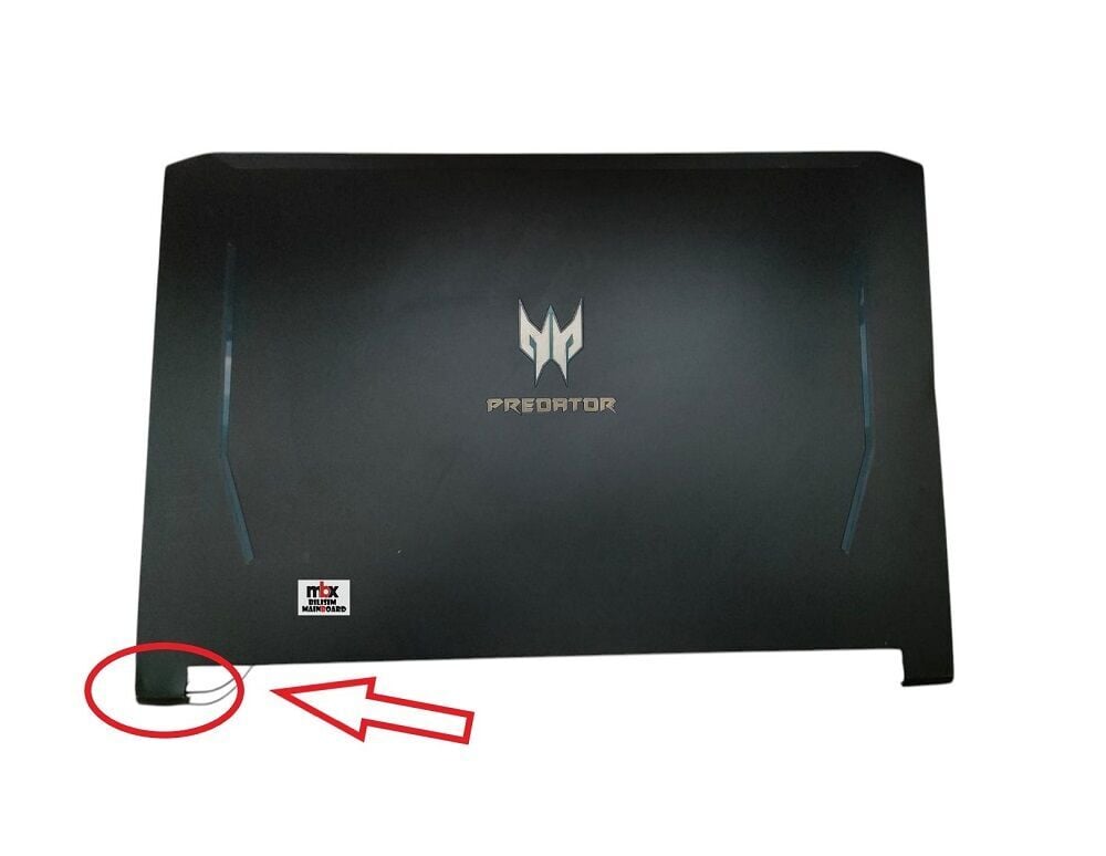6070B1599401 Acer Predator Helios 300 Gaming PH317-53 PH317-53-750A Orijinal Ekran Kasası Backcover