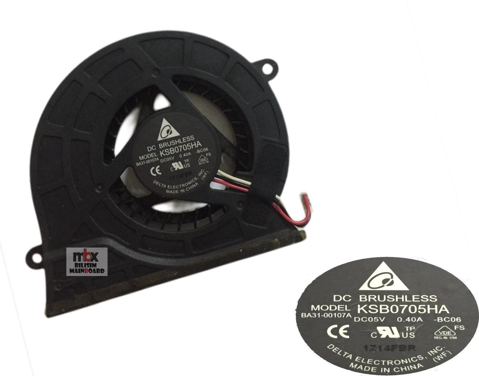 Samsung np300e5c Sogutucu Cpu Fan KSB0705HA BA31-00107A