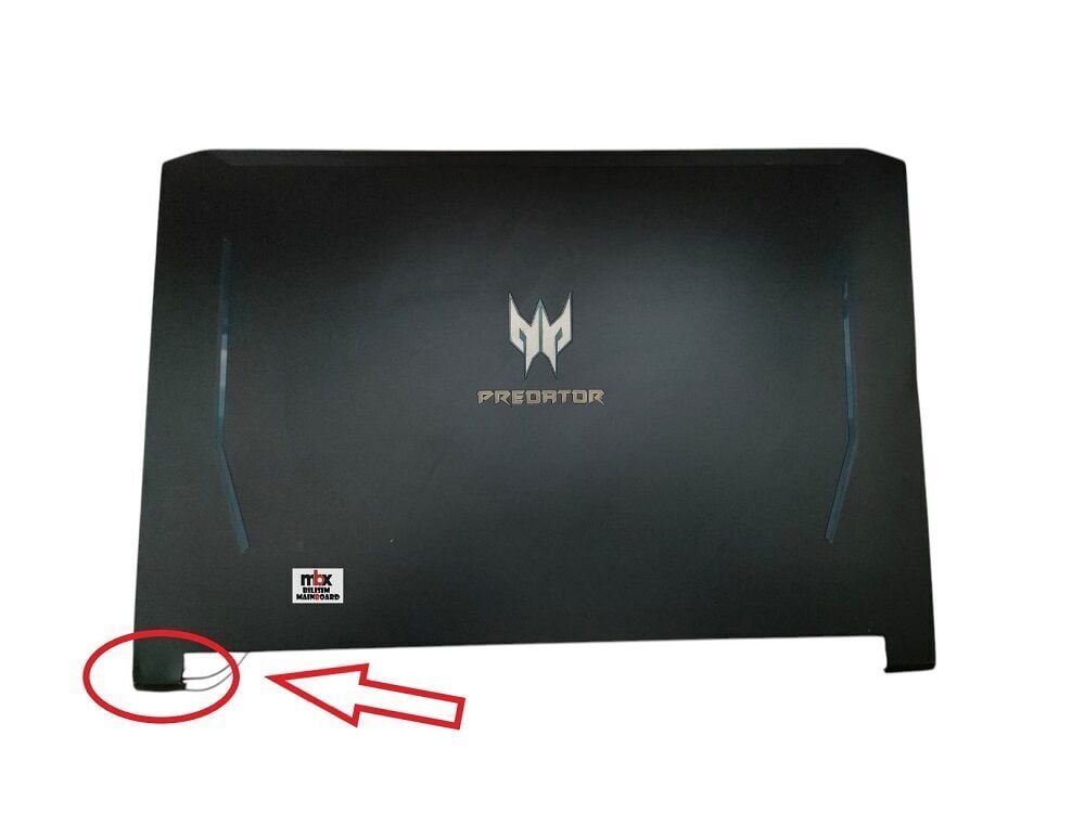 6070B1599401 Acer Predator Helios 300 Gaming PH317-53 PH317-53-750A Orijinal Ekran Kasası Backcover 6070B1599401