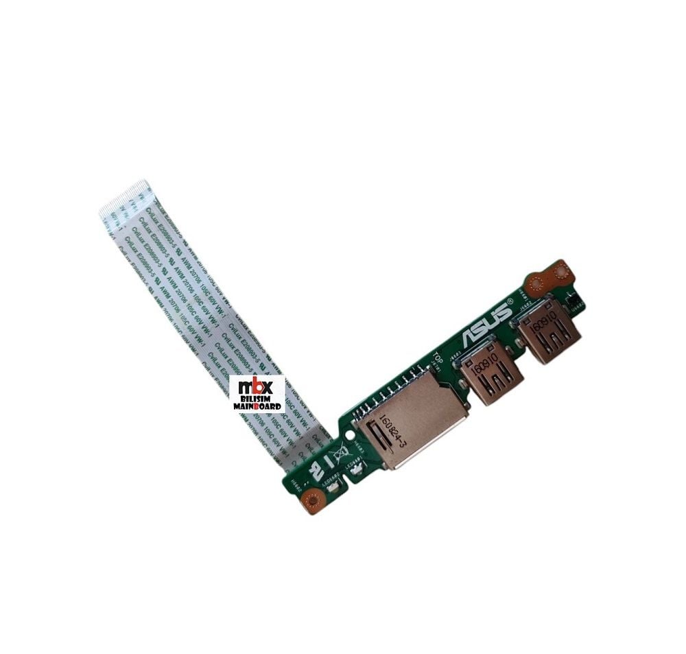 Asus Zenbook UX310U UX310UA UX310UK UX310UQ Orijinal Usb Card Reader Board Flex 69N0UPD10D01