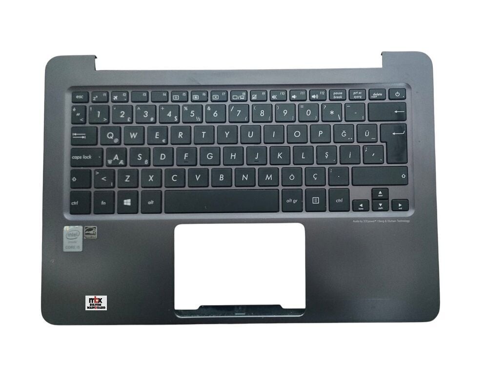 AM1EN000C0S Asus Zenbook UX305 UX305F UX305L UX305LA UX305C UX305CA Orijinal Üst Kasa Klavye Kasa AM1EN000C0S