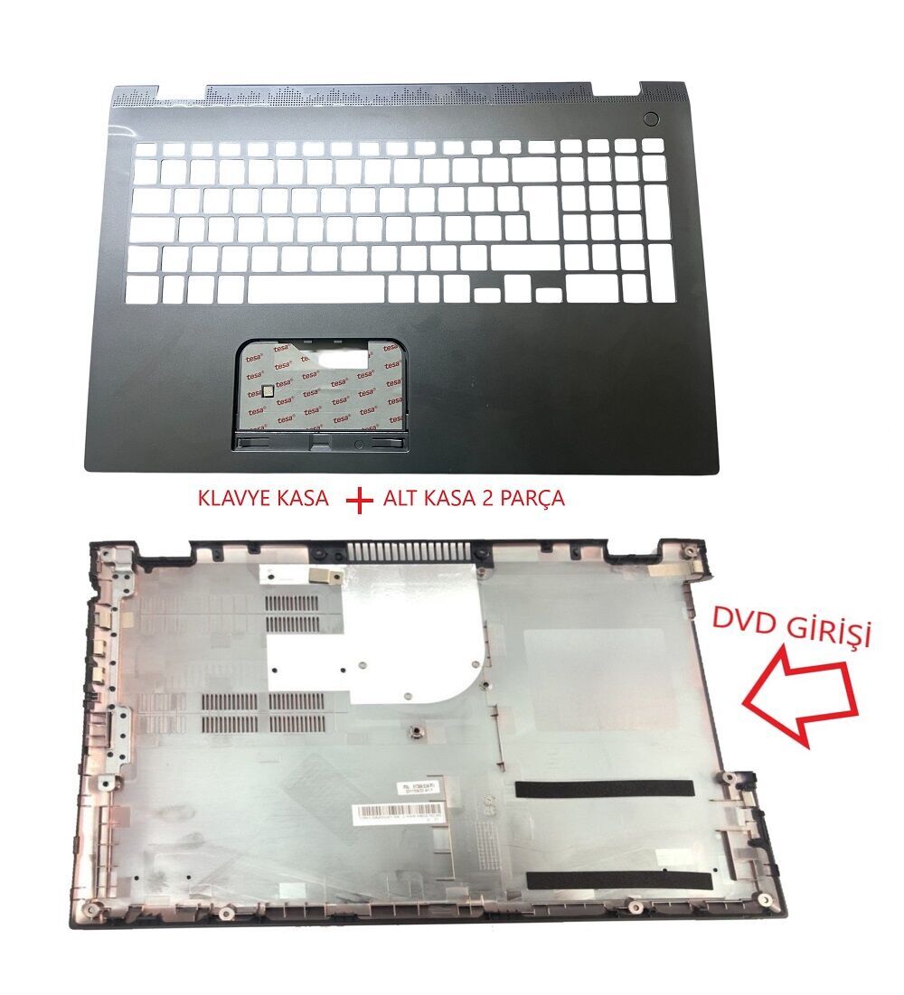 Casper Nirvana F15 F600 F650 F655 F700 F750 F755 Alt Kasa Üst Klavye Kasa