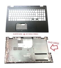 F600 F650 F655 F700 F750 F755  Üst Kasa Klavye Kasa Casper Nirvana F15