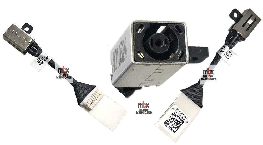 Dell Latitude 3410 3412 3510 E3410 E3412 E3510 Latitude 2 In 1 3310 P101F001 07DM5H 7DM5H CN-7DM5H 450.0KD0C.0041 450.0KD0C.0002 450.0KD0C.0001 Dc Jack Power Jack Şarj Soketi