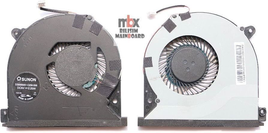 DFS200005000T Lenovo ideapad S500 S500T Orijinal Sogutucu Cpu Fan