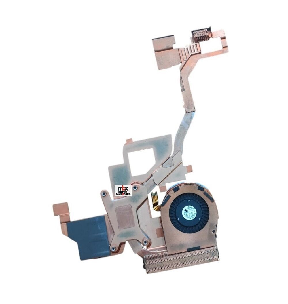 60.4WW33.001 0C54109 04X0431 Lenovo ThinkPad X1 Helix Orijinal Soğutucu Heatsink Bakır Fan