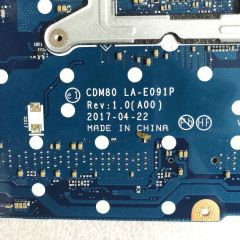CDM80 LA-E091P Dell Latitude 5580 E5580 SR340 i5-7300U Anakart CDM80 LA-E091P