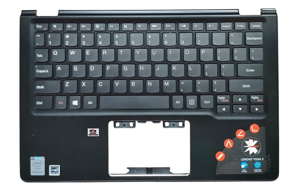 Lenovo İdeapad Yoga 3 11 Yoga 700-11 700-11ISK 80J8 Orijinal Klavye Kasa Üst Kasa AM19O000600