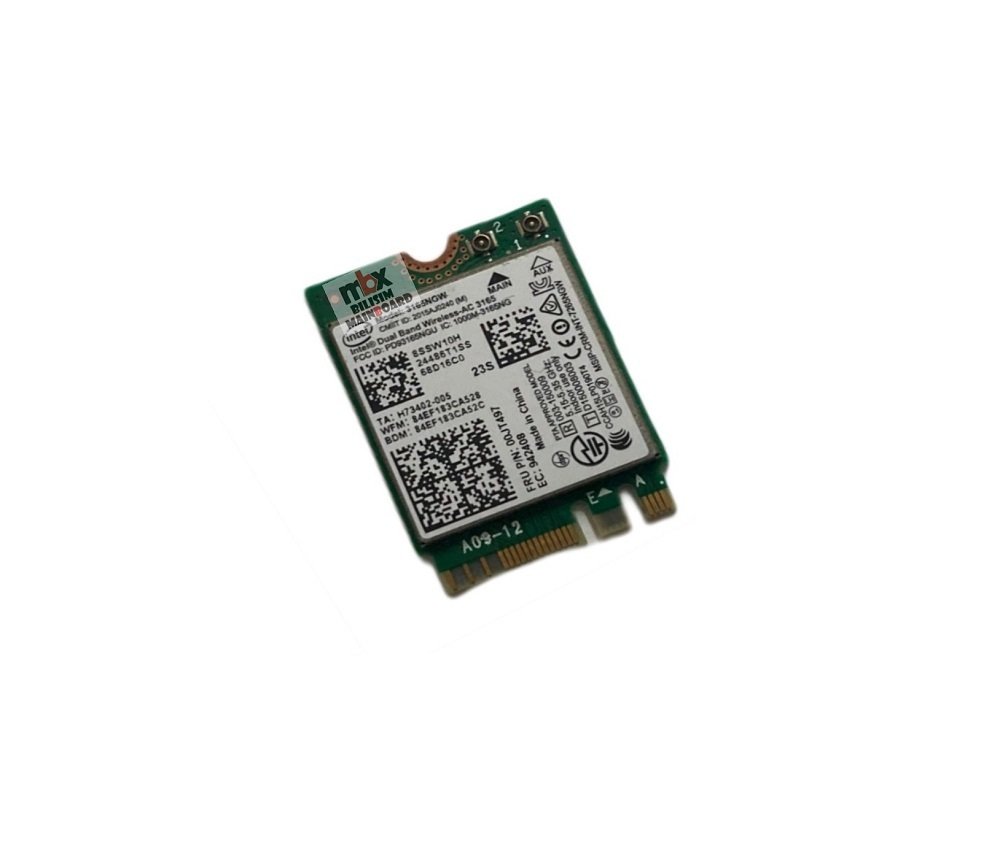 Lenovo Ideapad 110 110-15IBR İntel Dual Band 3165NGW Notebook Wifi Ağ Kartı 3165NGW