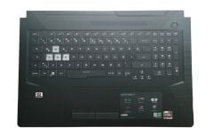 Asus TUF Gaming A17 FA706 FA706IC FA706IE FA706IHR FA706QE F17 FX706 FX706U FX706HE Orijinal Klavye Kasa Üst Kasa 33NJFTAJN00