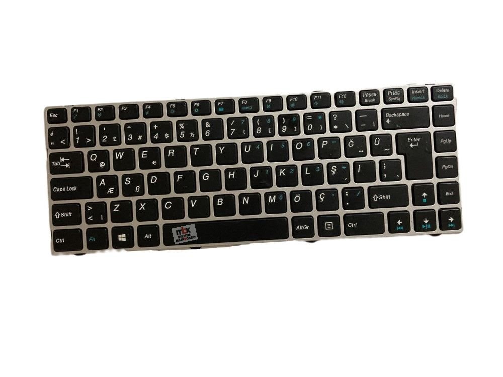 Grundig B14y ubs 15 v2 Notebook Klavye MP-11P56TQ