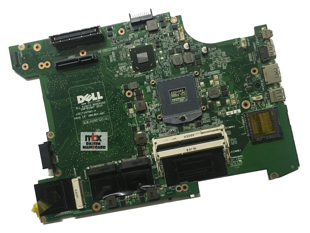 Orjinal Dell Latitude E5520 intel Notebook Anakart 01014UY09-23T-G