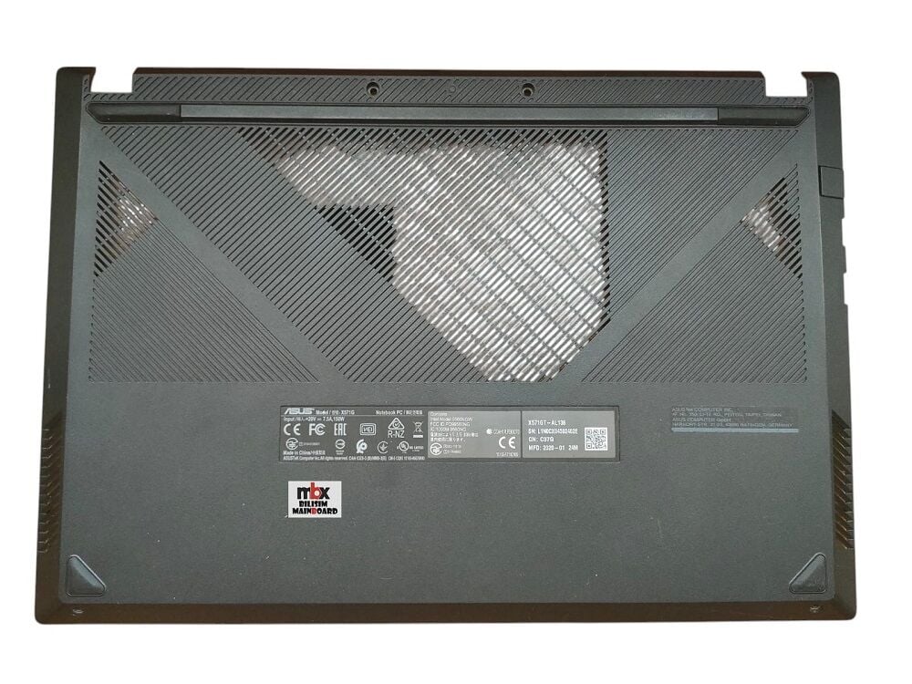 Asus Vivobook 15 X571GT-AL136 X571GT-BQ274T X571 R571 K571 K571GT C37G Orijinal Alt Kasa 3DXKTBAJN00 EAXKT00501A