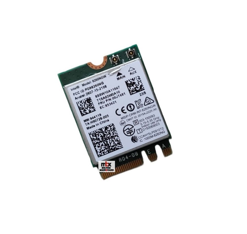Lenovo Yoga 900-13ISK Yoga 900-13ISK2 80MK Orijinal Wifi Ağ Kartı 8260ngw 00jt481