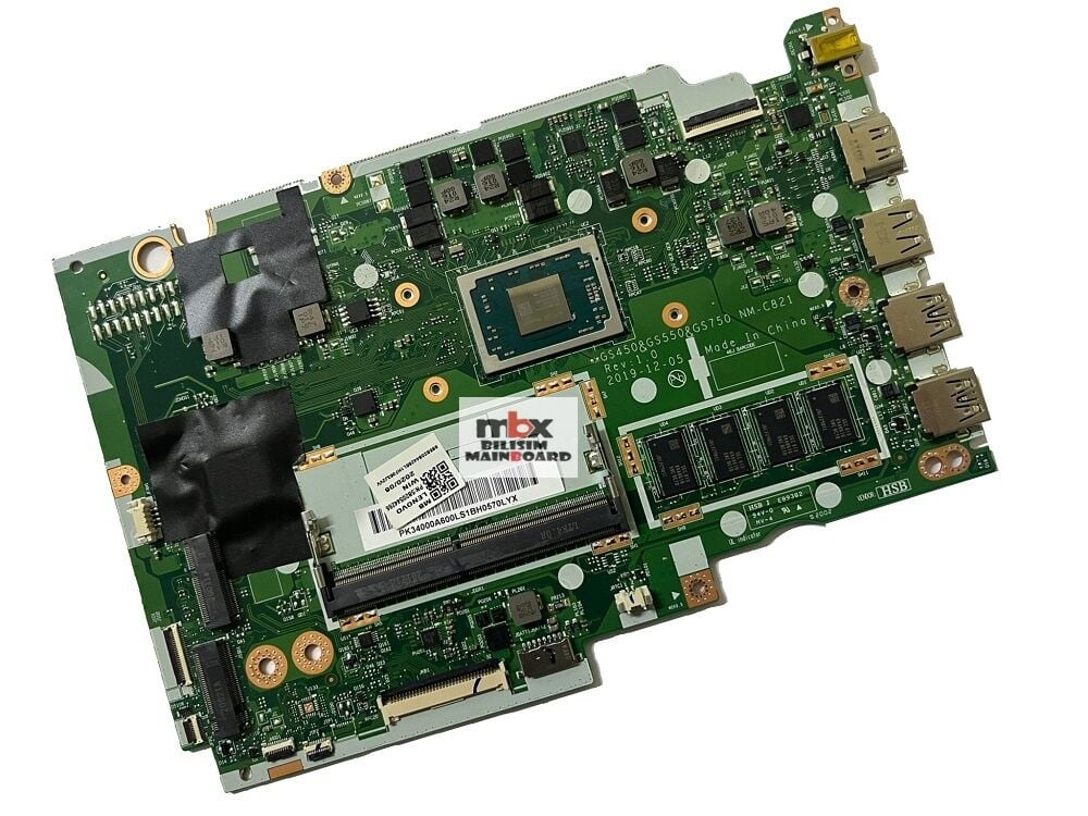 Lenovo Ideapad 3 17ADA05 Laptop Anakart GS450 GS550 GS750 NM-C821