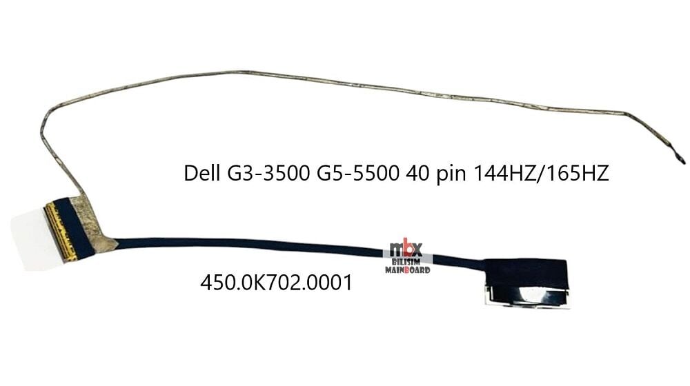 Dell G3 3500 G5 5500 5505 P89F 144Hz 40Pin 450.0K702.0001 01F2KR, MJX00 13C 0071 A00 Selek15 MLK EDP A01a (P89FLCD)