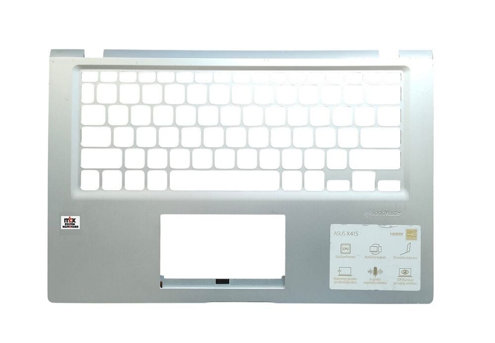Asus Vivobook 14 X415 X415E X415EA Orijinal Klavye Kasa Üst Kasa 13N1-CFA0S01 13NB0ST1P08016-3